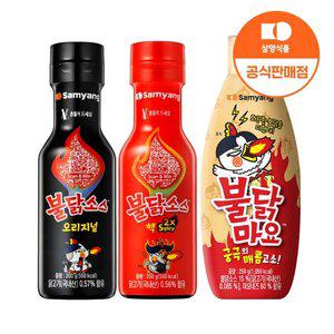 삼양 불닭소스 3종 (오리지널/핵불닭/불닭마요)