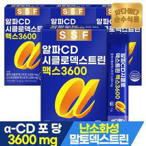 [3+1] 순수식품 알파CD 알파시클로덱스트린 총 4박스 알피시디 난소화성말토덱스트린