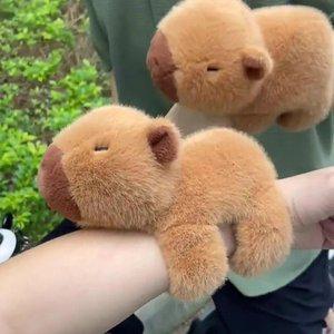 액세서리 인형 귀여운 카피바라 바이크 픽시 자전거 장식 거북이 카피바라