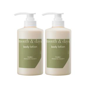 [1+1] 먼스앤데이즈 퍼퓸케어 린든(라임앤바질향) 바디로션 500ml (총 1L)