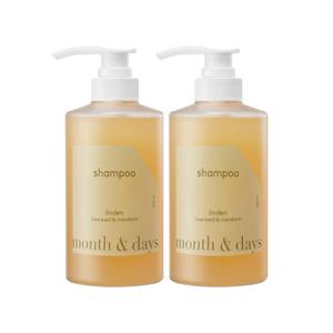 [1+1] 먼스앤데이즈 퍼퓸케어 린든(라임앤바질향) 샴푸 500ml (총 1L)