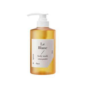 먼스앤데이즈 퍼퓸케어 르 블랑(베이비파우더향) 바디워시 500ml