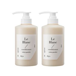 [1+1] 먼스앤데이즈 퍼퓸케어 르 블랑(베이비파우더향) 컨디셔너 500ml (총 1L)