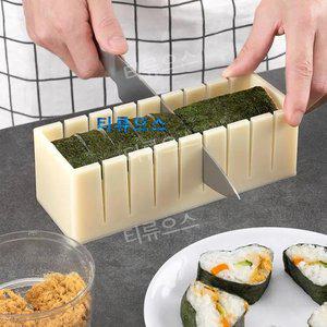 김밥틀 김밥마는도구 반자동 식당 사각 하트모양 스시 초밥 제작 가정용 롤 원형 티류