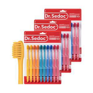 닥터세닥 컬러팝 초미세모 칫솔 10입, 3개 (총 30개)