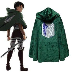 진격의거인 조사병단 담요 망토 후드 극세사담요 코스프레