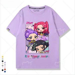 전연령 케이팝 데몬헌터스 루미 조이 미라 헌트릭스 반팔 티셔츠