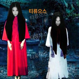 할로윈마녀 코스프레 망토 가방 원피스 마녀의상 티류으스