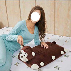 귀여운 동물 라텍스 베개 초등 아동 태국 휴대용 쿠션