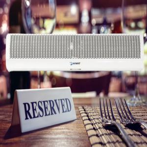 HANVIT 에어커튼 벽걸이형에어커튼 HV-1200AR 리모컨형 강력풍속 공기먼지벌레차단