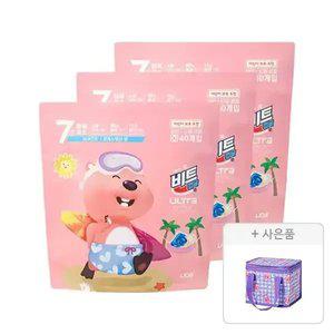 비트캡슐 울트라 실내건조 프레시오션 서핑, 3개+증정(울트라콤팩트 잔망벚꽃 보냉백