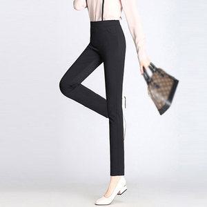 힙제이 핏이 예술 면스판 일자팬츠 날씬 핏 여성