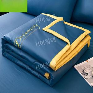 쿨쿨넨네이불 피치스킨 양면 차렵이불