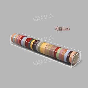 진열대 마스킹테이프 보관함 아크릴 다꾸 정리함 3단 티류으스