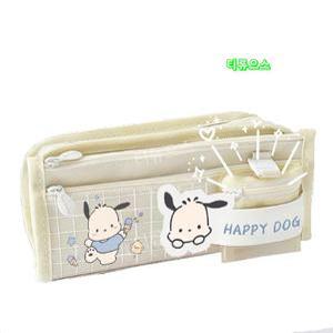 귀여운 포차코 필통 대용량 필기구 연필 파우치 티류으스