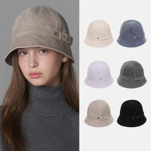 코듀로이 둥근 버킷햇 엘우드 (6 colors)