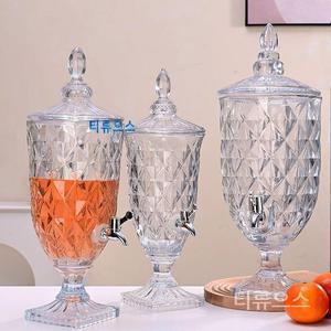 업소용 유리 글라스 물병 카페 뷔페 콜라 탄산음료 디스펜서 병 티류으스