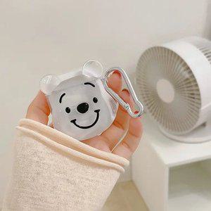 에어팟 프로 1 2 3세대 곰돌이 푸우 투명 귀여운 케이스