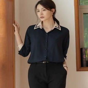 FW 특가 [엘리시아] (30%할인) [MADE] 버니 카라 배색 라인 BL