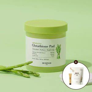 [스킨푸드] [총90매] 아스파라거스 광채 패드 60매 + (증정) 라이스패드30매 + 로열허