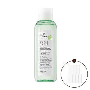 [스킨푸드] [혜택가7,700원] 샤인머스캣 시카 바하 토너 200ml + (증정) 100%순면패드