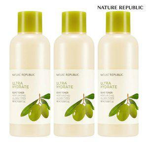 [네이처리퍼블릭] [최종 17,900원] 진짜진짜 촉촉한 올리브 토너3개