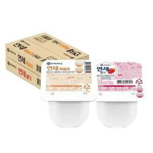 [유통기한임박]연세 요거트 딸기+복숭아 80gx48개