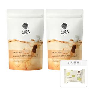 오설록 찬물 루이보스티, 20입, 2개 + 증정 (그린티웨하스,1개)