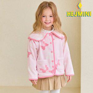 [헤이미니] 큐티리본카라플리스자켓