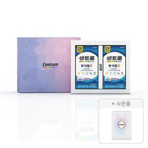 센트룸 더블업 맨 선물세트 50정, 2개 + 증정 (쇼핑백,1개)