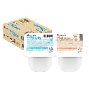 [최종 17,760]연세 요거트 플레인+복숭아 80gx48개