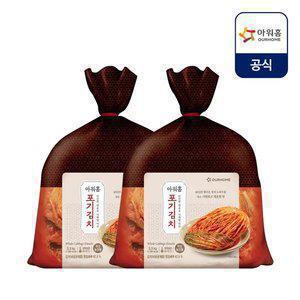 [내일도착] 아워홈 포기김치 3.3kg + 아워홈 포기김치 3.3kg