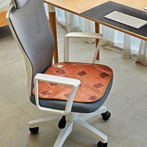 겨울 방한 절전 황토 참숯 원적외선 전기 방석 매트 1인용 44x44cm