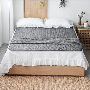 겨울 방한 국산 절전 온도 조절 전기요 코멜리 탄소 전기 장판 매트