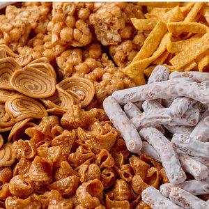 추억의 옛날과자 5종 (오란다+고구마형+소라형+생강맛+이브콘) [총5봉]