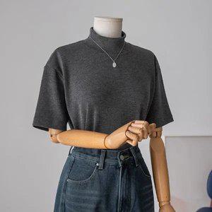 (안나앤플러스) 린넬 반목 티셔츠[티셔츠DZW46] 빅사이즈