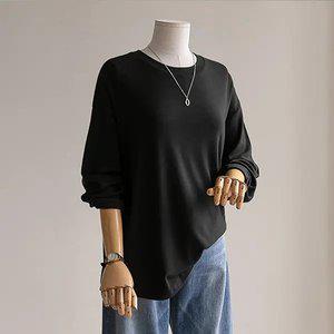 (안나앤플러스) A. 모찌 라운드 티셔츠[티셔츠C0227Q175] 빅사이즈