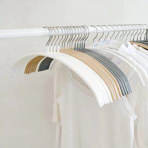 미끄럼방지 코팅 어깨뿔방지 옷걸이 20개