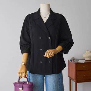 (안나앤플러스) A. 앨빈 자켓 블라우스[셔츠D0709I02] 빅사이즈