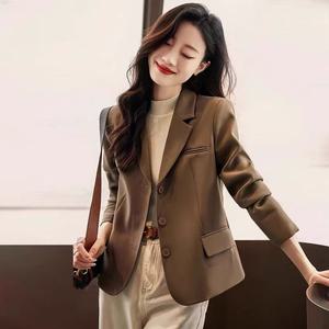 여성 투버튼 데일리 블레이저 정장 자켓 M258 1018-02