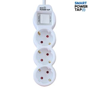 스마트파워탭 눈사람 메인 3구 멀티탭 / 절전 스위치 멀티 콘센트 디자인 전기 연장선