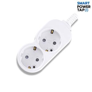 스마트파워탭 일반 2구 멀티탭 / 1.5m / 2.5m / 4.5m / 안전 접지 전기 연장선 멀티 콘