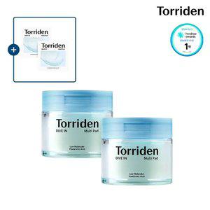[SET] 토리든 다이브인 저분자 히알루론산 멀티패드 80매 X 2개 (+멀티패드 10매입 2개