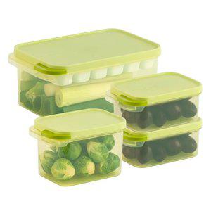 숨프레시 냉장고 보관용기 1인가구세트5종