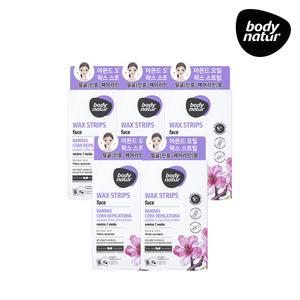 [바디네이처] 왁스스트립 페이스 스위트 아몬드 오일X 5개