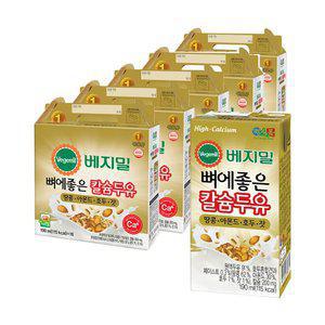 베지밀 뼈에좋은칼슘 아몬드호두잣 두유 190ml 80팩