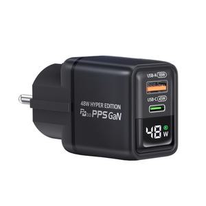 모락 하이퍼에디션 48W GaN USB PD PPS 접지 멀티 초고속 충전기