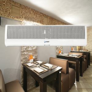 HANVIT 에어커튼 1500사이즈 출입문에어커튼 외부공기 해충 냉기차단 매장 공장 카페