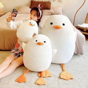 파닥파닥 모찌 오리 인형 대왕 쿠션 숙면 바디필로우 베개 집순이 친구 선물