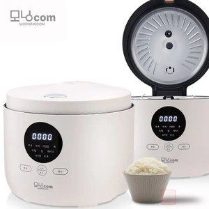 모닝컴 저당밥솥 웰빙 3L 대용량 24시간 전기 보온 기능 건강 전기밥솥 멀티 쿡 논스틱